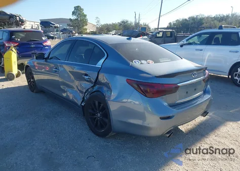 2014 Infiniti Q50 Base z USA, uszkodzony, nr VIN JN1BV7AP0EM679561